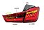 KIT (4 peças) LANTERNA TRASEIRA VERMELHO LED VLAND ASX 2011 2012 2013 2014 2015 2016 2017 2018 2019 2020 - Imagem 3