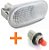 PISCA SETA LATERAL CRISTAL PARALAMA COM SOQUETE PAJERO IO 1999 2000 2001 2002 - Imagem 2