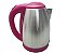 JARRA CHALEIRA ELETRICA CAFETEIRA INOX ROSA 220V - Imagem 1