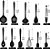 KIT 10 PCS UTENSILIOS DE COZINHA SILICONE ESPAULO CONCHA PEGADOR ESCUMADEIRA - Imagem 5