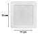 PAINEL LED SOBREPOR QUADRADO 6W BRANCO FRIO 6000-6500K MM-6W-S-W - Imagem 5