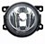 FAROL MILHA NEBLINA DIANTEIRO SUPORTE ABS PAJERO FULL 2008 2009 2010 2011 2012 2013 2014 2015 2016 2017 2018 2019 2020 - Imagem 1