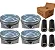 KIT 04 PISTAO COM ANEL 04E107065HB 1.6L TF MPI POLO SAVEIRO CROSS - Imagem 1