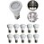 KIT 10 LAMPADAS LED 8W PAR20 E27 BRANCO FRIO 6000-6500K PAR20308 TOCTAGON - Imagem 1