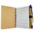 BLOCO  8,5x13,5cm CADERNO DE NOTAS ANOTACOES RASCUNHO COM CANETA - Imagem 3