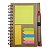 BLOCO 7,5x2,5 CM CADERNO DE NOTAS ANOTACOES RASCUNHO COM CANETA - Imagem 2