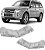 GUIA SUPORTE PARACHOQUE DIANTEIRO PAJERO FULL 2008 2009 2010 2011 2012 2013 2014 2015 2016 2017 2018 2019 - Imagem 1
