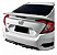 AEROFOLIO TRASEIRO BRANCO ALTO COM LED HONDA CIVIC G10 MODELO RS 2017 2018 2019 2020 2021 - Imagem 1