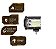 BARRA DE LED 12V-60V 72W 15CM BICOLOR BICOLOR BRANCO LARANJA STROBO CAMINHAO BARCO JEEPE 4X4 TRATOR OFF ROAD - Imagem 5