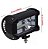 BARRA DE LED 12V-60V 72W 15CM BICOLOR BICOLOR BRANCO LARANJA STROBO CAMINHAO BARCO JEEPE 4X4 TRATOR OFF ROAD - Imagem 2