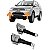 ESGUICHO FAROL XENON COM SUPORTE PAJERO DAKAR 2014 2015 2016 2017 2018 - Imagem 1