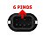 INTERRUPTOR BOTAO VIDRO ELETRICO ECOSPORT FIESTA RANGER 2S6514529AA - Imagem 5