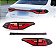 KIT (5 peças) LANTERNA TRASEIRA FUME FULL LED TOYOTA COROLLA 2020 2021 2022 2023 2024 - Imagem 1