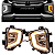 KIT FAROL MILHA NEBLINA LUZ DIURNA (DRL) L200 TRITON SPORT 2020 2021 2022 2023 2024 - Imagem 1