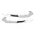 FRISO MOLDURA CROMADA INFERIOR LATERAL MB CLASSE C W205 C200 C250 C300 C350 C63 AMG 2015 2016 2017 2018 2019 - Imagem 3