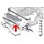 TRAVESSA SUPORTE VIGA BARRA INFERIOR FRONTAL BMW SÉRIE 3 G20 320I 330E 330I 2019 2020 2021 2022 - Imagem 5