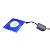 SPOT LED 3W QUADRADO EMBUTIR BRANCO FRIO 6000-6500K + LED AZUL JSDJ-3W-S-W - Imagem 5