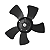 HÉLICE VENTOINHA RADIADOR ESQUERDA MITSUBISHI AIRTRECK LANCER ASX OUTLANDER 2001 2002 2003 2004 2005 2006 2007 2008 2009 - Imagem 3