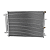 CONDENSADOR AR CONDICIONADO JEEP CHEROKEE 2014 2015 2016 - Imagem 2