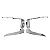 KIT 04 FRISOS / MOLDURA INFERIOR CROMADA PARACHOQUE DIANTEIRO MITSUBISHI L200 TRITON SPORT 2020 2021 2022 2023 - Imagem 4