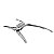 KIT 04 FRISOS / MOLDURA INFERIOR CROMADA PARACHOQUE DIANTEIRO MITSUBISHI L200 TRITON SPORT 2020 2021 2022 2023 - Imagem 5