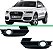 MOLDURA GRADE FAROL MILHA NEBLINA AUDI Q3 2013 2014 2015 - Imagem 1