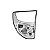 PORTA TRASEIRA ESQUERDA MITSUBISHI L200 TRITON 2006 2007 2008 2009 2010 2011 2012 2013 2014 2015 - Imagem 3