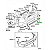 APLIQUE ACABAMENTO TRASEIRO DIREITO PARACHOQUE MITSUBISHI AIRTREK 2003 2004 2005 2006 2007 2008 - Imagem 5