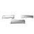 MOLDURA ACABAMENTO PARACHOQUE TRASEIRO LAND ROVER RANGE ROVER SPORT 2010 2011 2012 2013 - Imagem 4