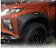 KIT 04 PEÇAS MOLDURA ALARGADOR PARALAMA LED L200 TRITON 2020 2021 2022 2023 2024 2025 - Imagem 3