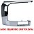FRISO MOLDURA APLIQUE CROMADA DIANTEIRO L200 TRITON HPE HPE-S KATANA TARMAC SAVANA 2026 2026 2027 - Imagem 3
