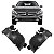 PARABARRO DIANTEIRO MERCEDES BENZ GLA 200 GLA 250 GLA 45 AMG 2014 2015 2016 2017 2018 - Imagem 1