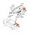 AEROFOLIO TETO MITSUBISHI OUTLANDER 2008 2009 2010 2011 2012 2013 - Imagem 1