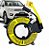 CINTA CABO FLAT FITA AIRBAG HARD DISK SEM COMANDO VOLANTE PAJERO DAKAR / L200 TRITON - Imagem 1