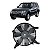 VENTOINHA ELETROVENTILADOR AR CONDICIONADO PAJERO FULL 2008 2009 2010 2011 - Imagem 1
