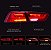 LANTERNA LED VERMELHO LANCER GT EVOLUTION CVT HLE HLE MT 2010 2011 2012 2013 2014 2015 2016 2017 2018 2019 - Imagem 6