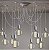 Lustre Para 10 Lâmpadas Pendente Preto - Thomas Edison - Imagem 4