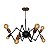 Lustre Pendente Aranha Spider Para 8 Lâmpadas - Imagem 2