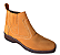 Bota Masculina Casual Cor Amarelo Castor Botina Em Couro Legitimo Original Solado Borracha Costurado Botinha Country Resistente Forte Referencia 2520 Marca Campolina - Imagem 4
