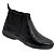 Bota Botina Masculina Casual Cor Preto Couro Legitimo Original Solado Borracha Costurado Botinha Country Resistente Resistente Forte Referencia 2520 Marca Campolina - Imagem 1