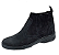 Bota Masculina Casual Cor Preto Botina Couro Nobuck Legitimo Original Solado Borracha Costurado Botinha Country Resistente Forte Referencia 2520 Marca Campolina - Imagem 2