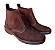 Bota Botina Masculina Casual Cor Marrom Couro Nobuck Legitimo Original Solado Borracha Costurado Botinha Country Resistente Resistente Forte Referencia 2520 Marca Campolina - Imagem 4