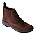 Bota Masculina Casual Cor Marrom Couro Legitimo Original Botina Solado Borracha Costurado Botinha Country Resistente Forte Referencia 2520 Marca Campolina - Imagem 4