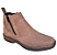 Bota Masculina Casual Cor Marrom Claro Com Ziper Fecho Couro Legitimo Original Botina Solado Borracha Costurado Botinha Country Resistente Forte Referencia 2520 Marca Campolina - Imagem 3