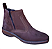 Bota Masculina Casual Cor Marrom Café Com Ziper Fecho Couro Legitimo Original Botina Solado Borracha Costurado Botinha Country Resistente Forte Referencia 2520 Marca Campolina - Imagem 4