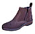 Bota Masculina Casual Cor Marrom Café Com Ziper Fecho Couro Legitimo Original Botina Solado Borracha Costurado Botinha Country Resistente Forte Referencia 2520 Marca Campolina - Imagem 5