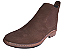 Bota Chelsea Masculina Casual Cor Marrom Café Botina Couro Nobuck Legitimo Original Solado PU Super Leve Costurado Botinha Country Resistente Forte Referencia 3461 Marca Campolina - Imagem 5