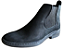 Bota Chelsea Masculina Casual Cor Preto Preta Botina Couro Nobuck Legitimo Original Solado PU Super Leve Costurado Botinha Country Resistente Forte Referencia 3461 Marca Campolina - Imagem 6