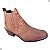 Bota Country Cowboy Vaquejada Cavalgada Rodeio Masculina Cor Marrom Claro Rato Botina Couro Legitimo Original Solado Borracha 3636 Marca Campolina - Imagem 2