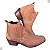 Bota Country Cowboy Vaquejada Cavalgada Rodeio Masculina Cor Marrom Claro Rato Botina Couro Legitimo Original Solado Borracha 3636 Marca Campolina - Imagem 6